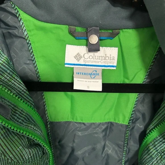 Columbia Green and Gray Jacket - Picture 2 of 7